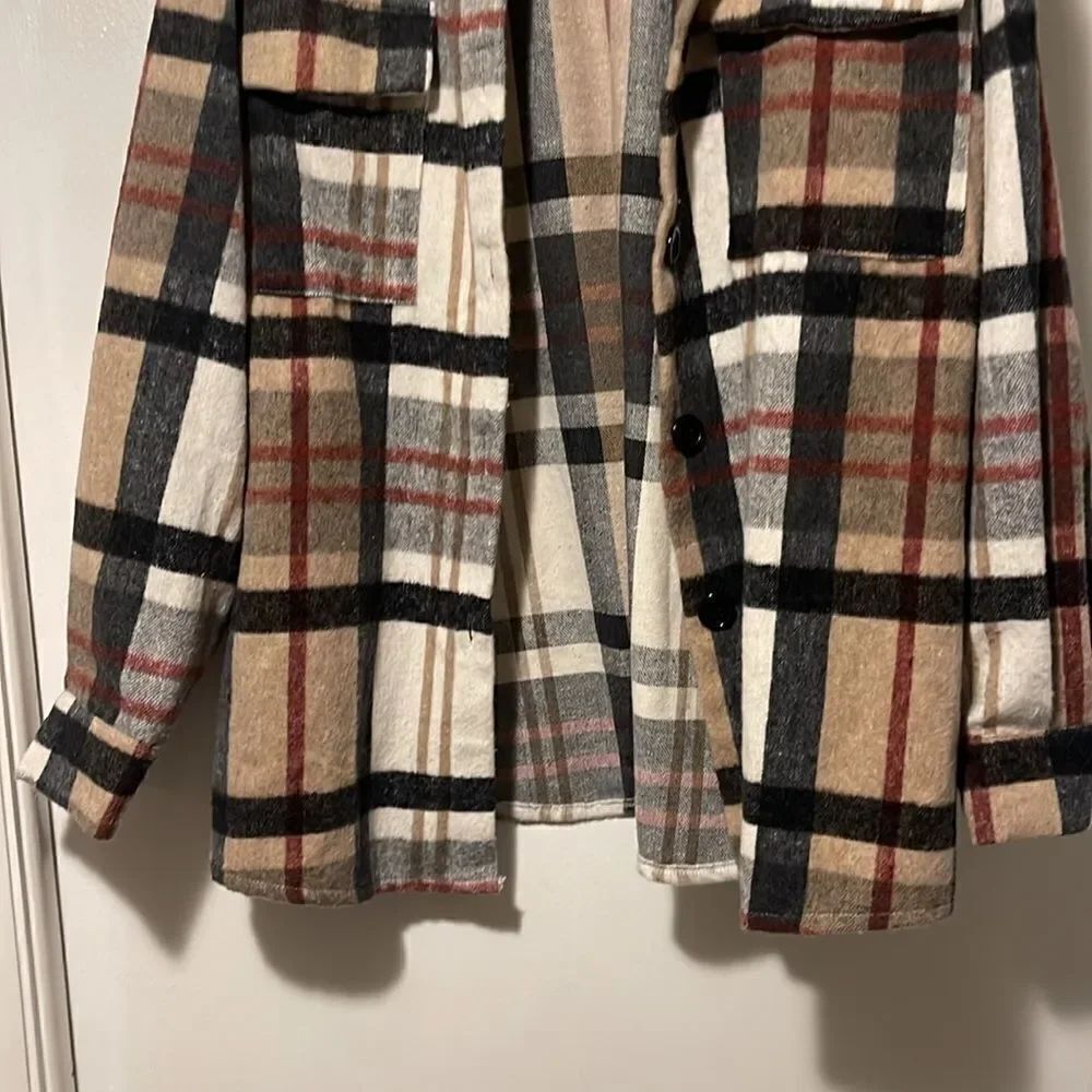 SHEIN Flannel jacket medium - Picture 4 of 7